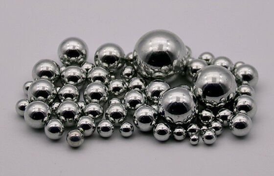 zinc plated steel ball